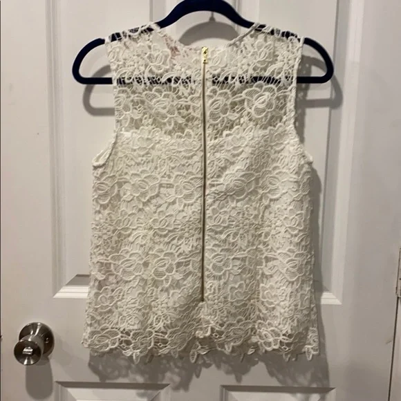 Nanette Lapore Gorgeous Lace Top EUC - Picture 5 of 8